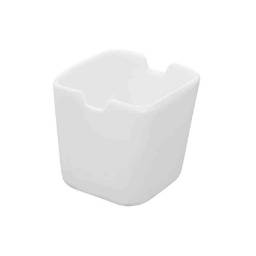 Azucarero 6 x 9 cm p/Bolsitas Porcelana Blanca