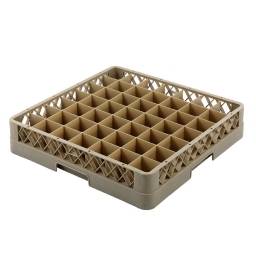 Canasto Rack Para Cristalera 49 Divisiones Beige