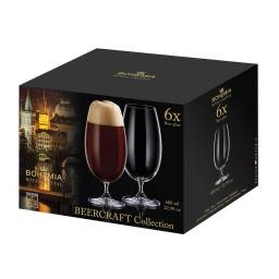 Copa Cerveza 630 ml Cristal Set X6 Beercraft Bohemia