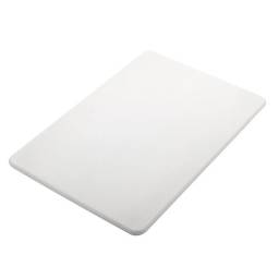 Tabla 30x40x1 cm de plstico blanco Avrba