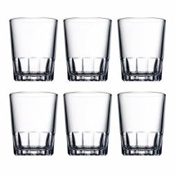 Vasos Cristal Bohemia Trago Largo 450ml Set X 6 Original