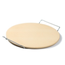 Piedra Refractaria 33cm para pizza con soporte