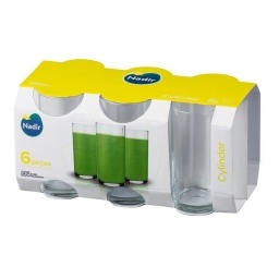 Set Vasos Cylinder 300 ml 6 piezas