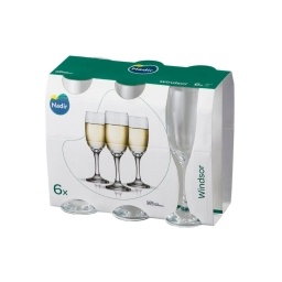 Set Copa Flauta Windsor 210 ml 6 piezas