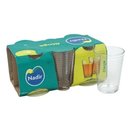 Set Vasos Ginga 265 ml 6 piezas