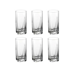 Vaso 390 ml Luna V-Block Pasabahce Set x6