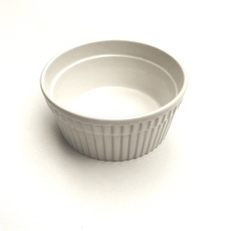 Ramequin 11 cm apilable de porcelana blanca Selecta