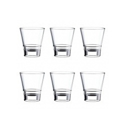 Vaso refresco Apilable 350 ml Novara Glassia Kit x6