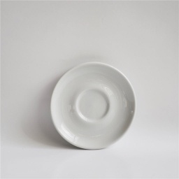 Plato caf 12 cm Cermica Monza Blanco Verbano