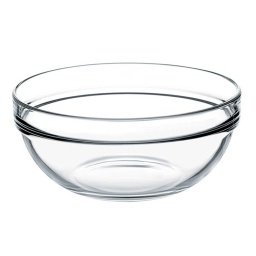 Ensaladera Bowl de vidrio 26 cm 4 Lts Chefs Pasabahce