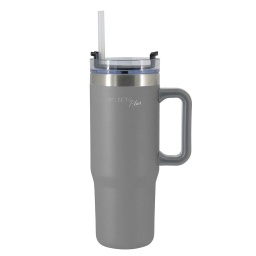 Mug Travel Trmico Gris 900 ml Acero Inoxidable Selecta