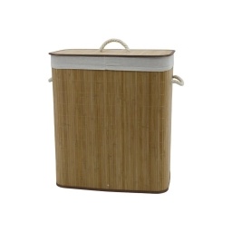 Cesto Plegable 52x32x60cm Bamb Natural