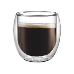 Vasos doble pared 200 ml Borosilicato Varenna Set x2