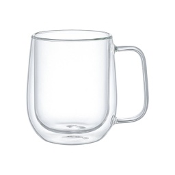 Taza doble pared 250ml Borosilicato Varenna Set x2