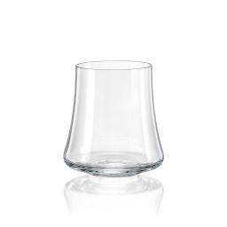 Vaso corto Cristal Rock 350 ml Set x6