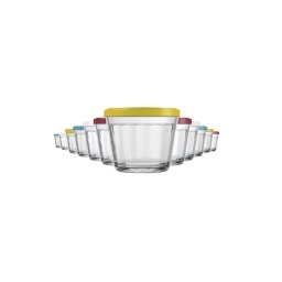 Ramequin Dip Bowl de vidrio con tapa150 ml Americano NF